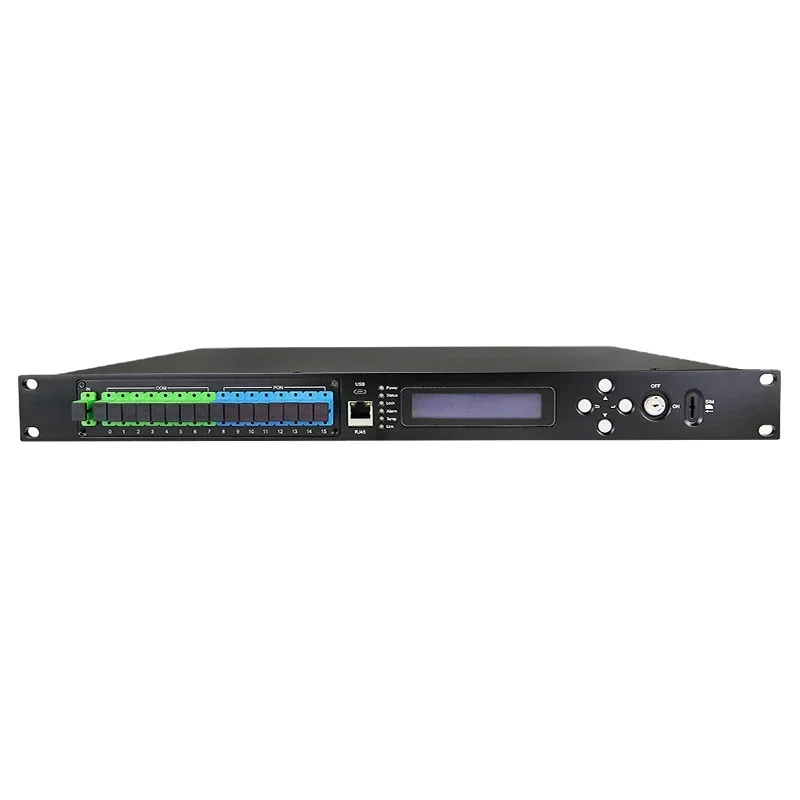 

Toplink Fiber Application Amplificador Optical 8port WDM EDFA Amplifier 1550nm 8 Ports EDFA