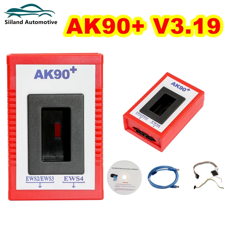 

Top AK90+ V3.19 Key Programmer for BMW EWS OBD2 Best Key Programming Tool from 1995-2009 Year Identifying Keys