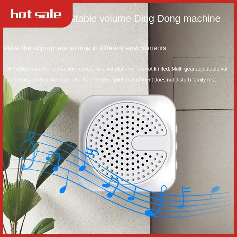 

Smart Wireless Remote Video Doorbell With Chime White Plastic Smart Doorbell Cam