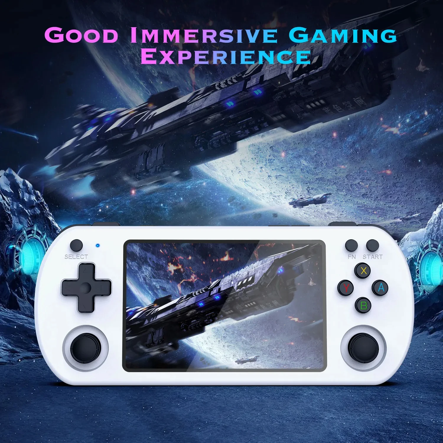 U8 retro videogameconsole Linux-systeem IPS-scherm 4,0-inch draagbare draagbare pocket videogamespeler 64GB jongensspel PSP GBA