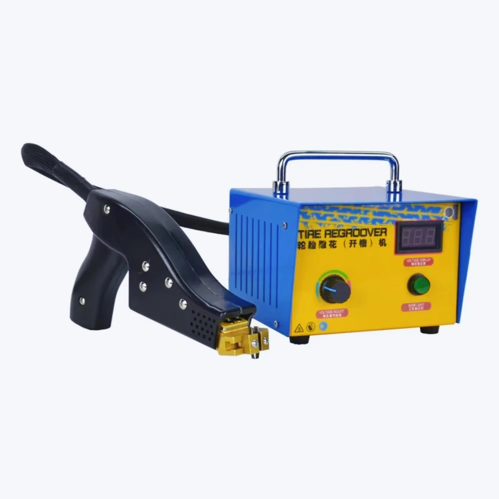 

AM-1KW Digital Tire Regroover Tire Rubber Engraving Machine Truck Car Rubber Tyres Grooving Electric Rubber Cutting power Machin
