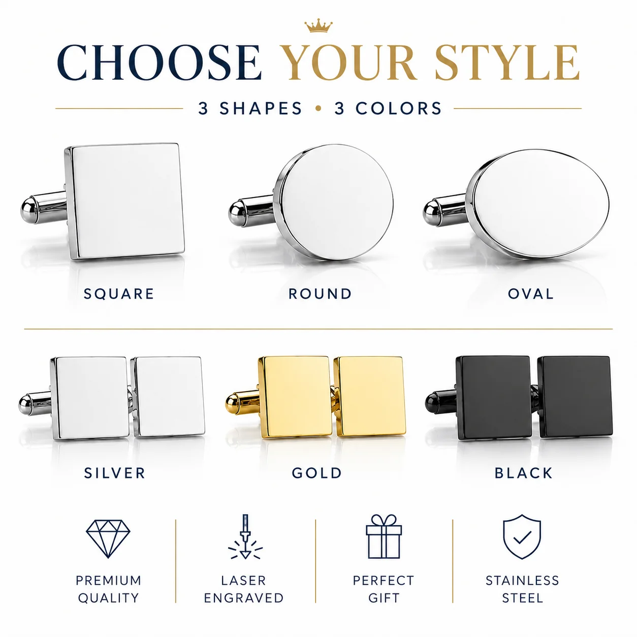 Thumbnail 3 - #8 Highest Rated Cufflinks to Buy in 2026