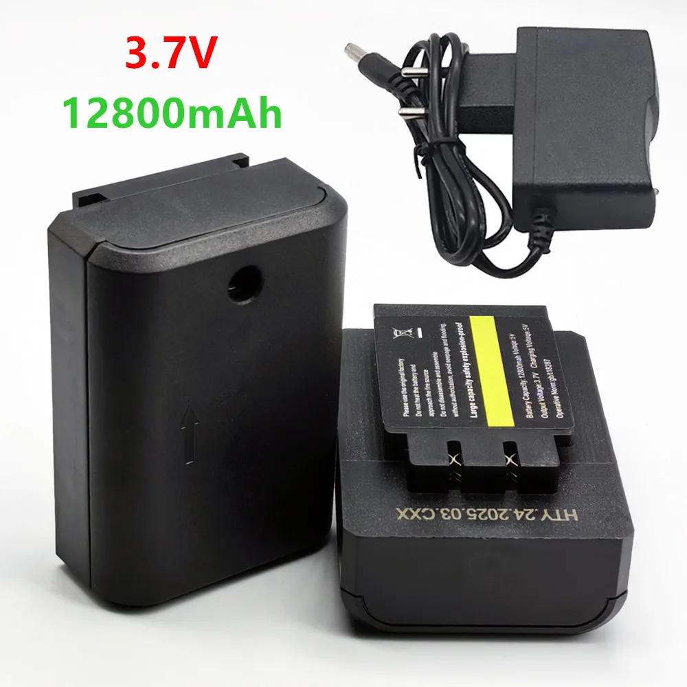 100% New 3.7V 12800mAh Lithium Ion Rechargeable Battery Laser Grade, 12 Wire and 16 Wire Laser Dedicated Small Tank