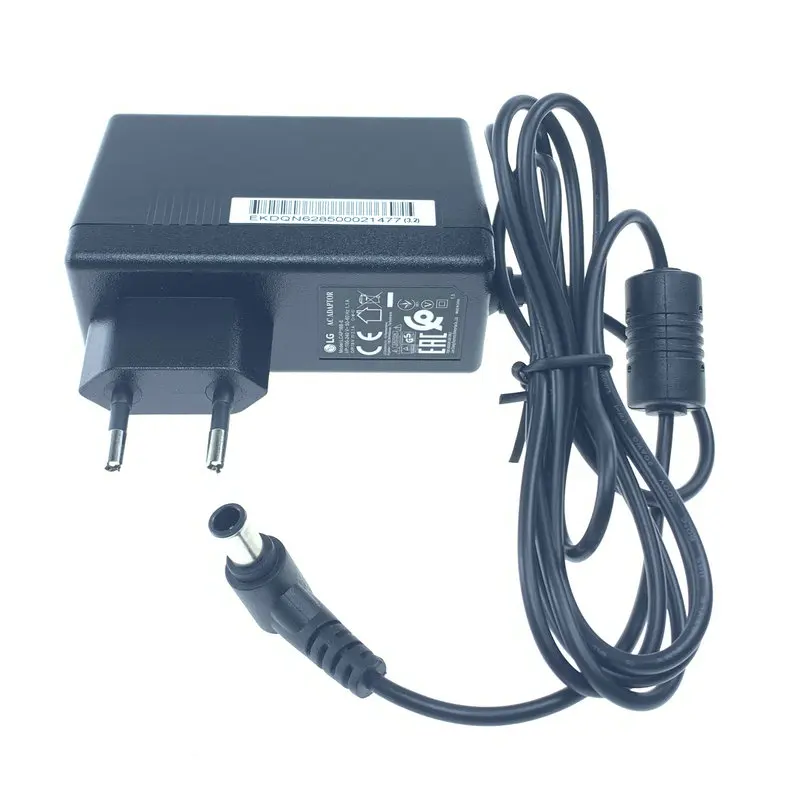 1Pc For LG Monitor 19V  1.7A 2.1A European Standard Power Adapter LCAP16B-E Charging Cable image 3