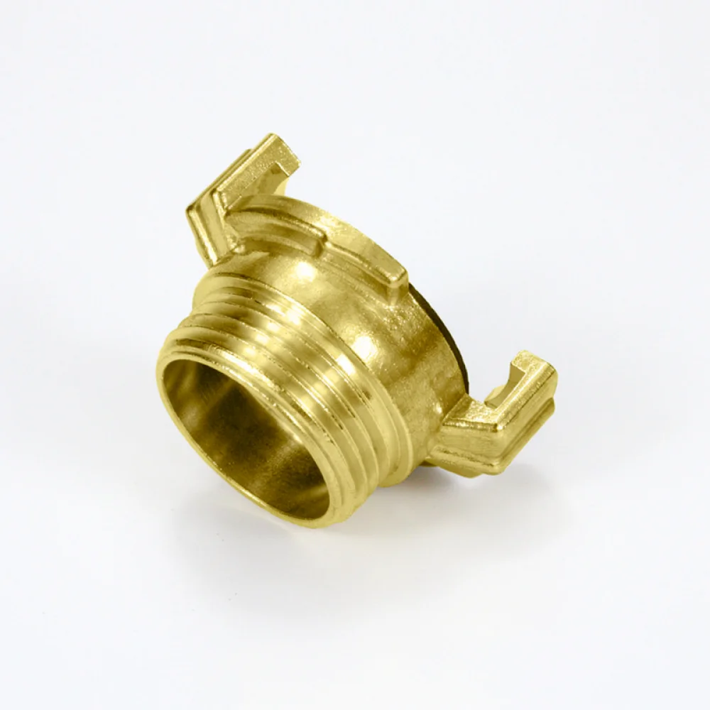 German Style Brass Claw Quick Connector Male Thread For For Riwoofluid Industrial Powder Spraying Air Compressor Part