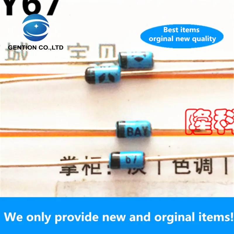 10PCS 100% New original BAY67 small signal diode 35V original DO-35 straight plug 200mA