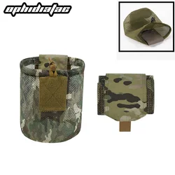 OPHIDIAN 5OOD Mini Foldable Mesh Bag Roller Shutter Magazine Mesh Bag Magazine EDC Outdoor Sports Hunting Bag