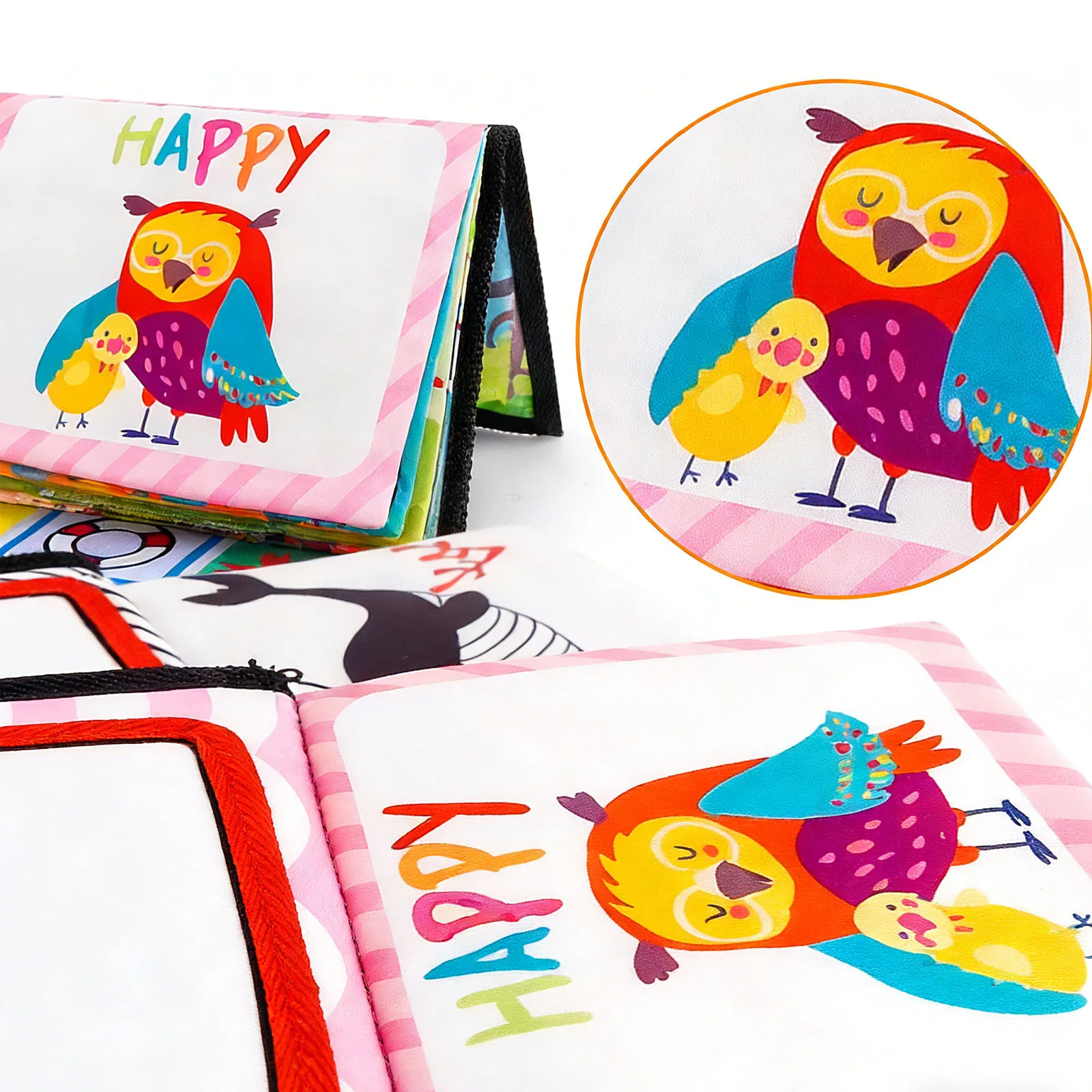 Mirror Toy For Infant Tummy Time High-Contrast Activity Toy for Crawling Development Suitable for Infant Montessori Play