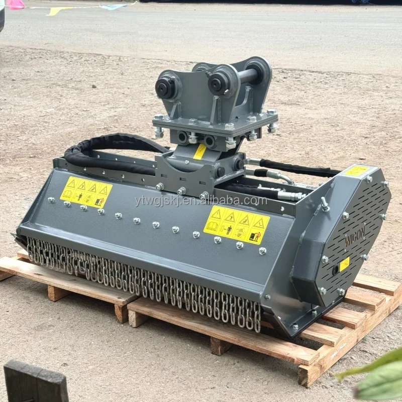 2025 Nuovi accessori Flail Tosaerba in vendita Mulcher per tosaerba con attacco per escavatore