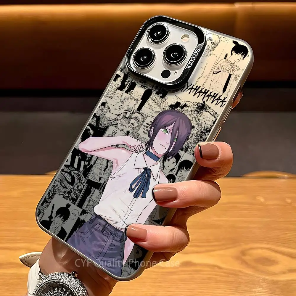 Cool Anime R-RezeS Phone Case For Apple 11 12 13 14 15 16Pro Max Plus Protect Plating