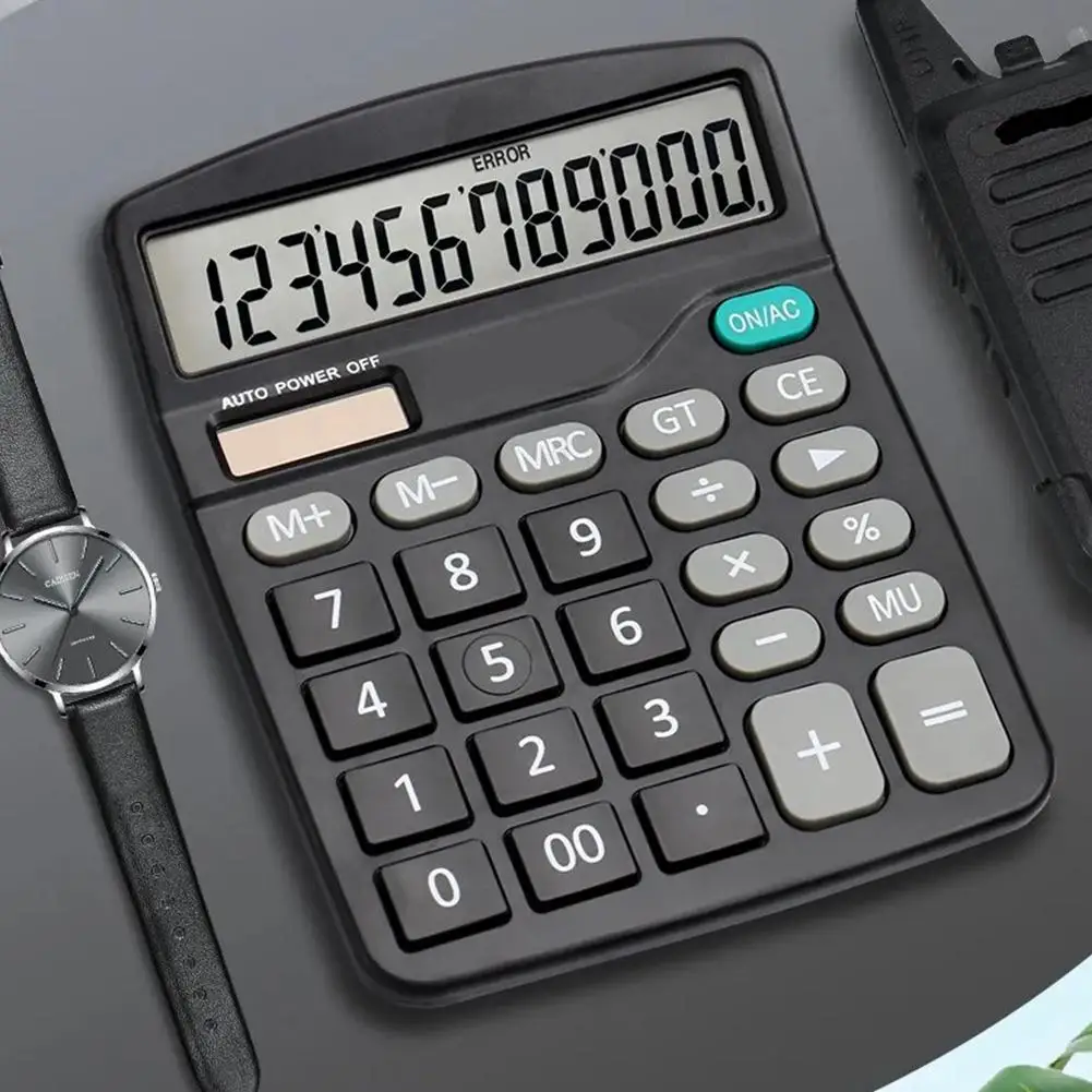 Solar rechner Dual Power Supply Rechner niedlichen bunten Mode Prüfung Supermarkt Rechner