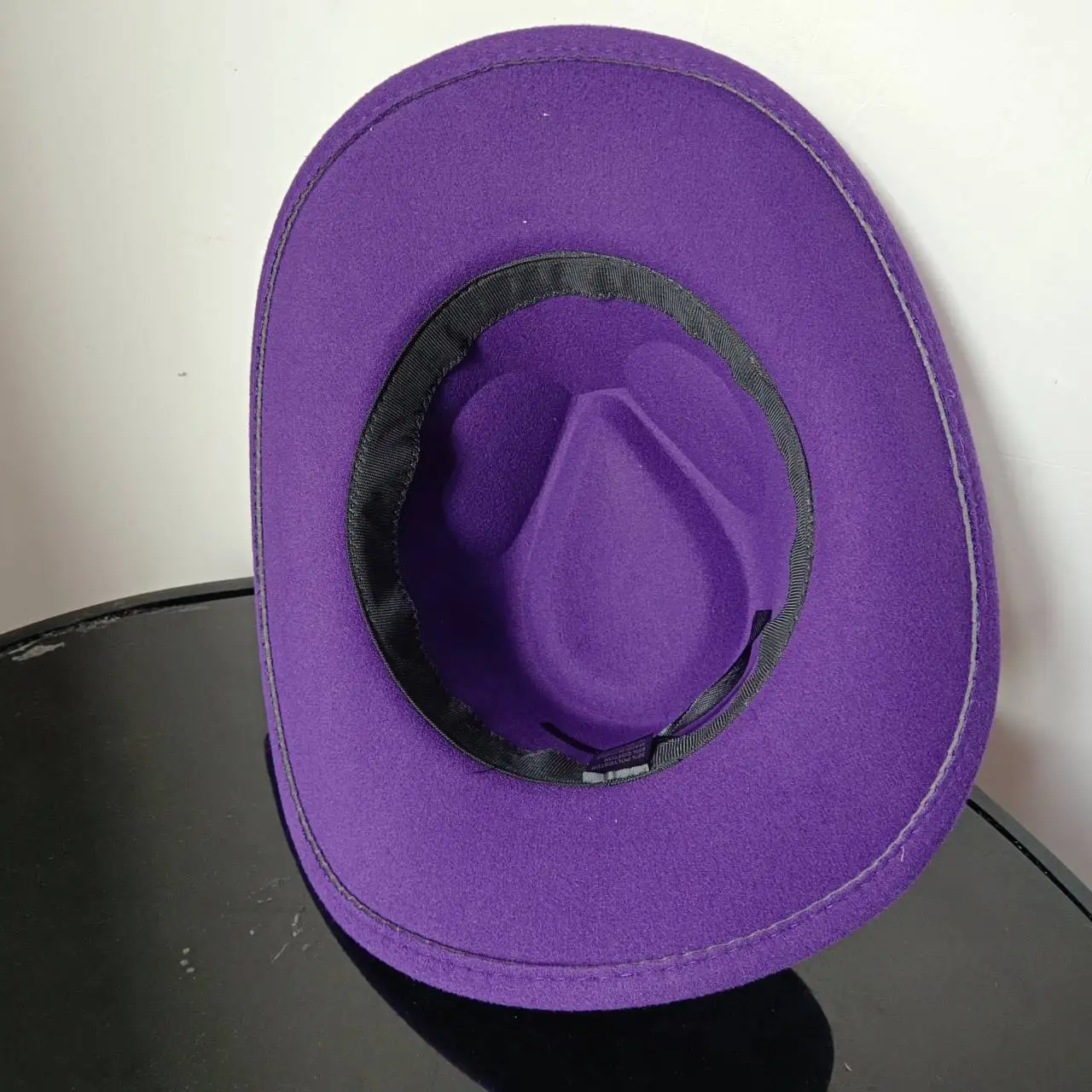 2023 Purple New Cowboy Hat Colorful Most Beautiful Knight Hat Men's and Women's Jazz Cowboy Hat Couple Hat Western Hat Cowboy