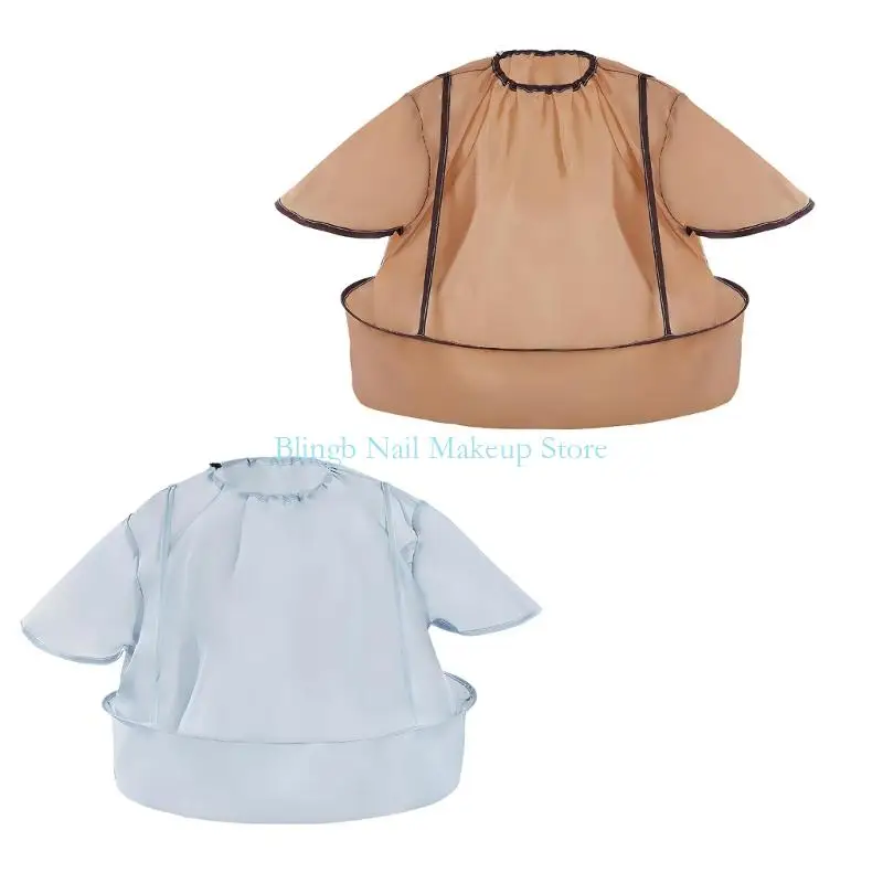 

28TA салонные качественные парикмахерские накидки из мягкой полиэфирной ткани, накидки для стрижки волос с волшебным ремешком