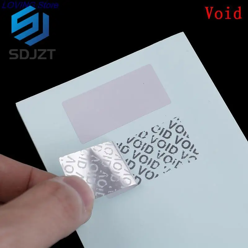 100pcs Security Seal Tamper Proof Warranty Void Label Stickers Warranty Protection Sticker ( 40mm X 20mm )