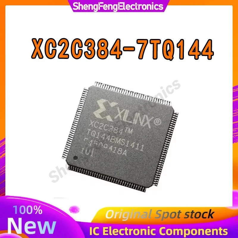 

New original XC2C384-7TQ144 XC2C384 QFP programmable processor ic chips