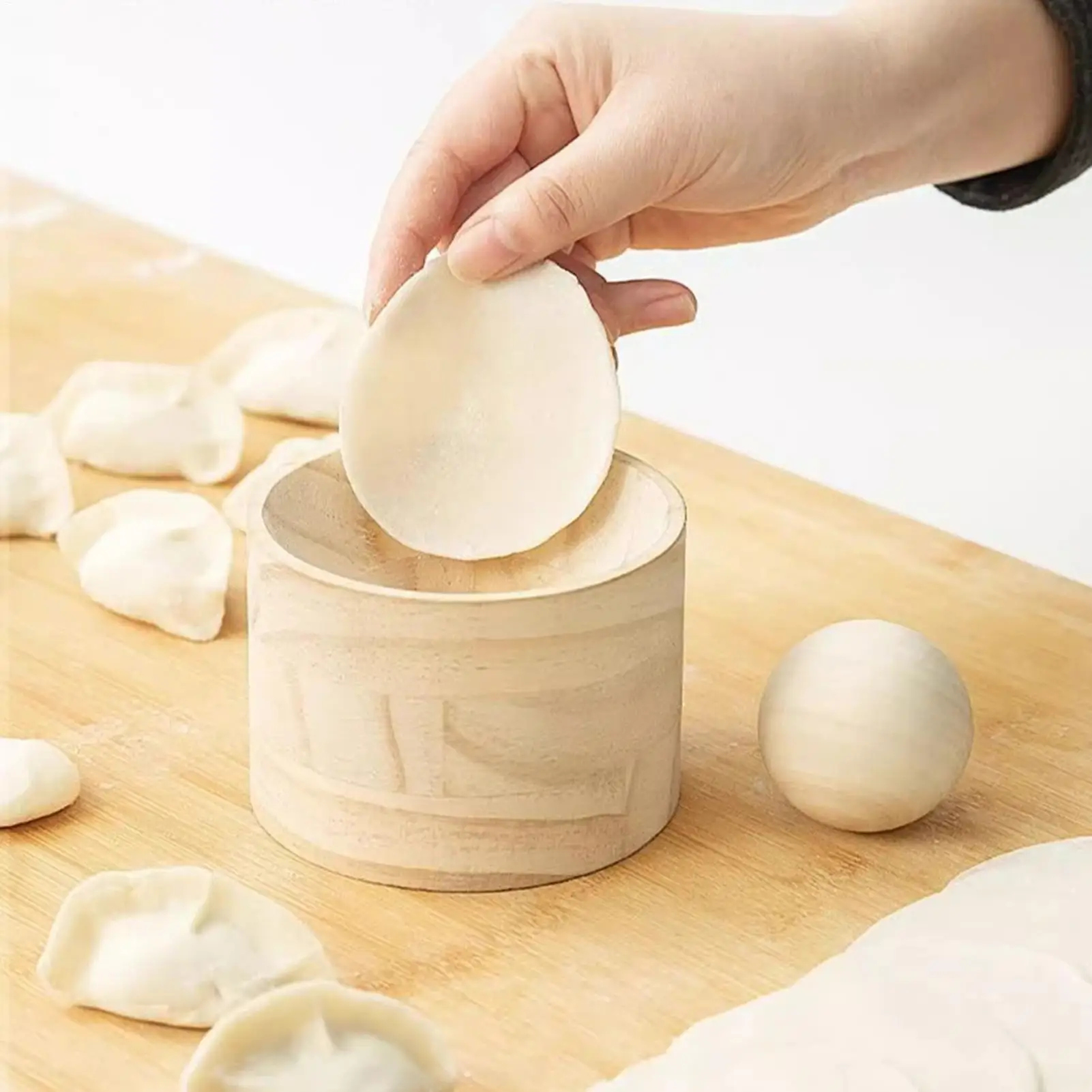 Wooden Dumpling Ski…