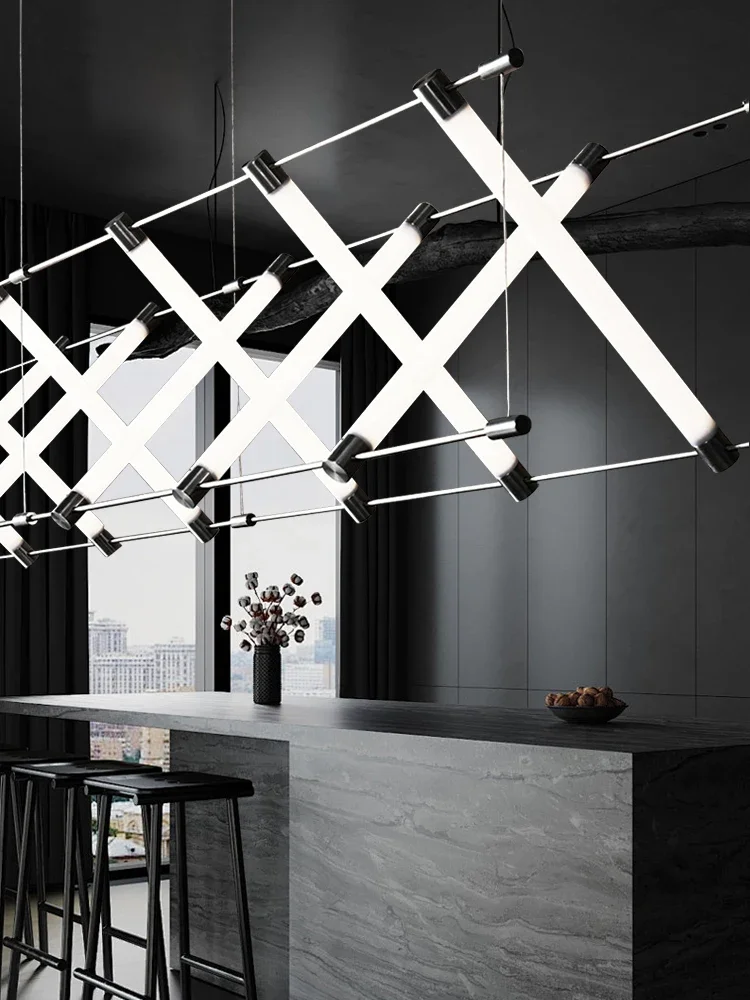 Restaurant, bar, pendant lamp, designed by Cai Liechao, caf é, hotel lobby, clothing store, simple and modern Maza lighting