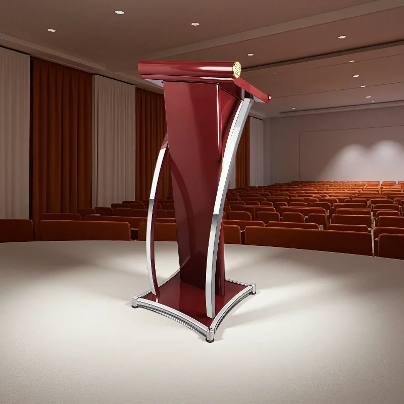 

Reception Desks For Hotels Platform Table Welcome Reception Desk Lecture Stand Concierge Consultation Standing Desk Furniture