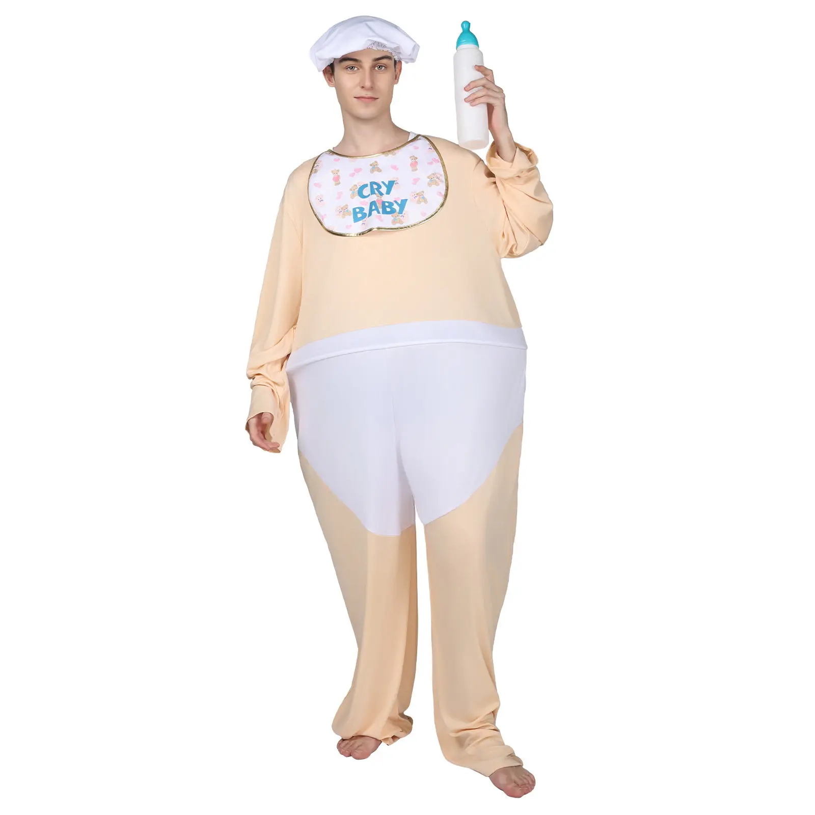 Adult Cosplay Gigantic Infant Outfit Halloween Party Stage Performance Costume Funny Onesie Ethnic Wear Ladies Fashion