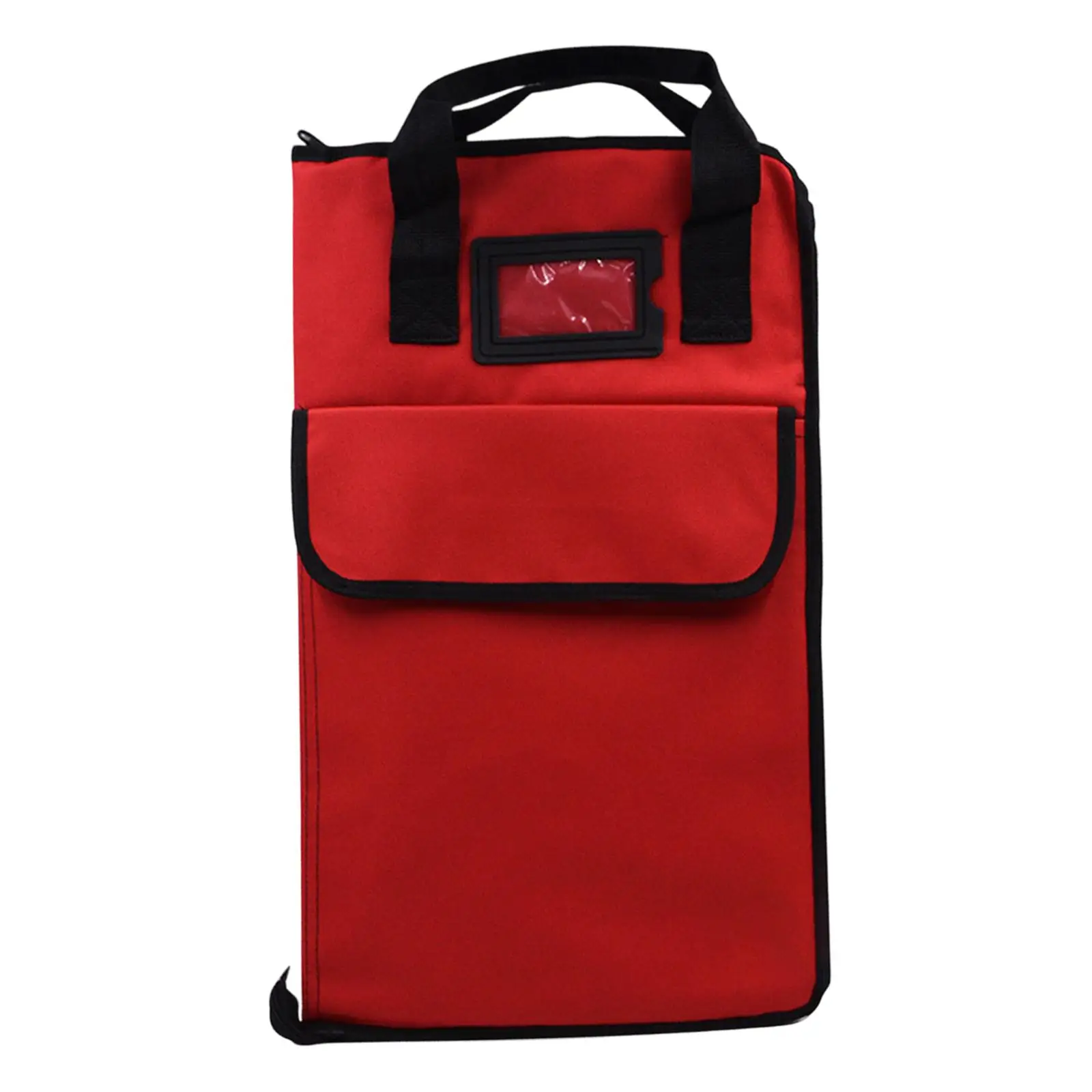 Drumstick Bag Hold 12 Pair Drummer Large Capacity Versatile with Large Pockets with Handle Heavy Duty Portable Drumstick Holder