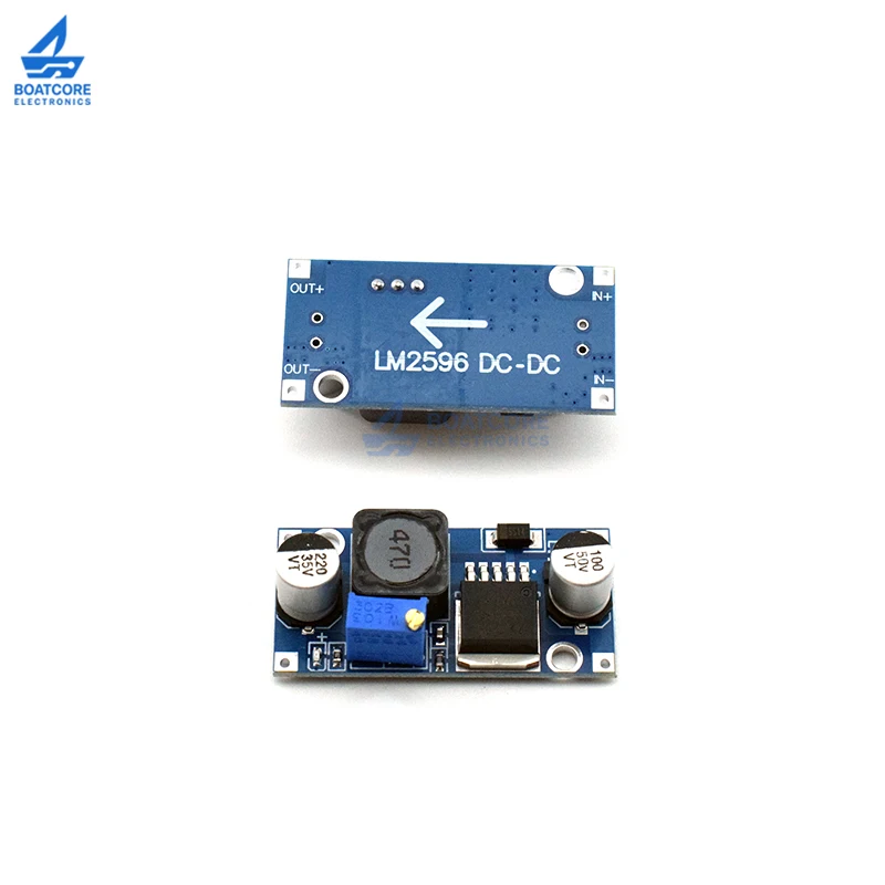 LM2596S DC to DC Adjustable Buck Converter Step Down Module Voltage Regulator Conversion Power Supply Module LM2596 3A 24V 12V5V