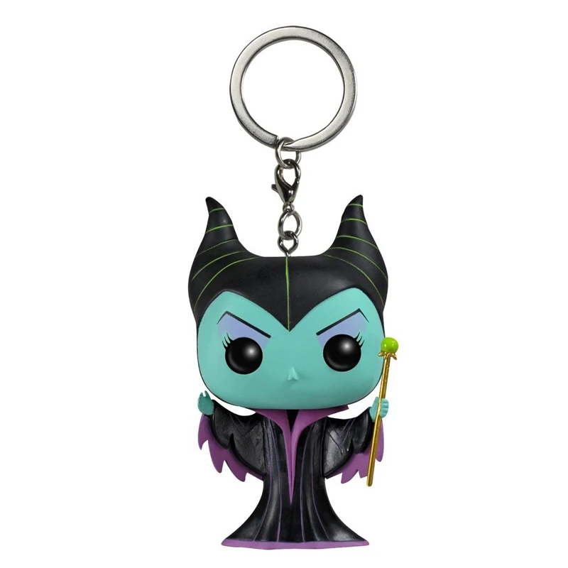 Llavero de bolsillo Disney Princess Maléfica Figura Modelo Juguete