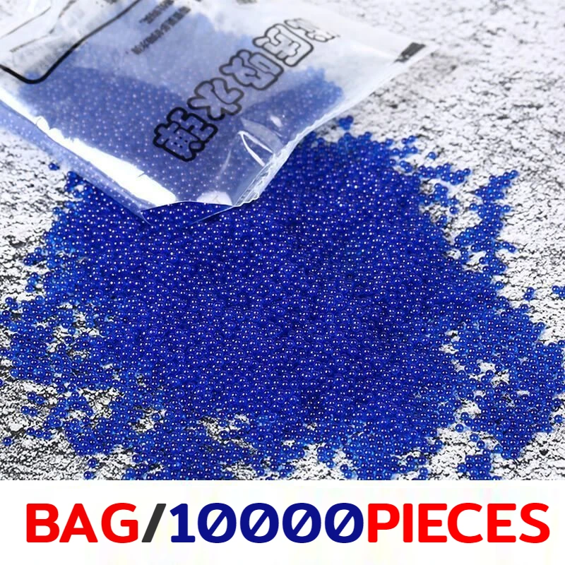 Airsoft Ammo Beads Weapon Guns Toys Crystal Soil Polymer Water Beads 7-8mm 120000pcs Soft Water Crystal Bullets Gel Paint Ball