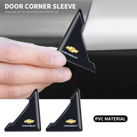 2pcs/set Auto Logo Car Door Guard Edge Corner Protector For Chevrolet Spark Silverado Trailblazer Cruze Captiva Lacetti Aveo