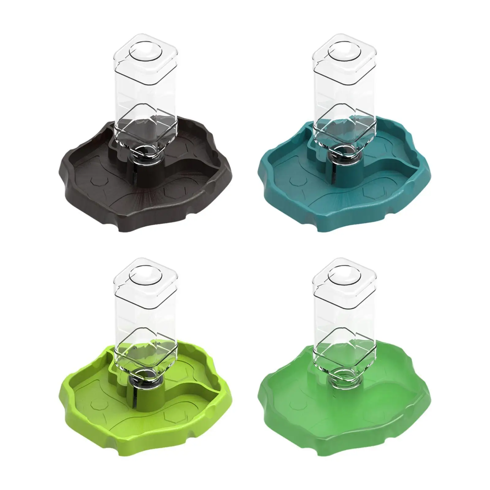 Bebedero para reptiles, alimentador de agua, alimentador automático, lavabo de agua para alimentación de reptiles