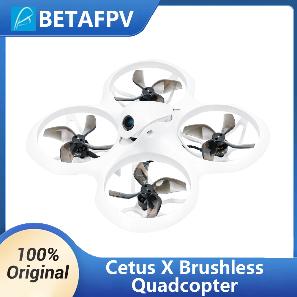 BETAFPV Cetus X BNF Racing Drone Brushless Quadcopter 1103 11000KV Motors ELRS 2.4G/Frsky D8 with Caddx Runcam Camera VTX