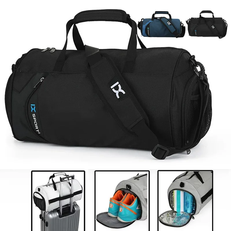 Duża torba sportowa, torby fitness, torba na mokre i suche rzeczy, torba treningowa męska, torba do jogi na buty, torba podróżna, torba na ramię, wielofunkcyjna torba do ćwiczeń, torba do pływania.