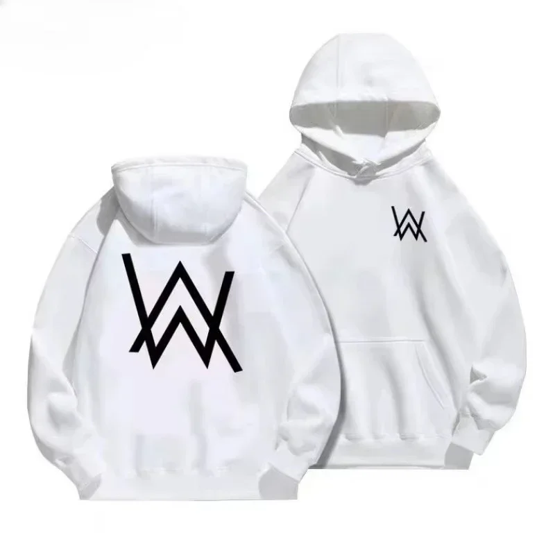 Alan Walker Women Fashion Hoodies Print Pullover Hooded Music Rapper Hip Singer Sweatshirt for Fans Men Tops