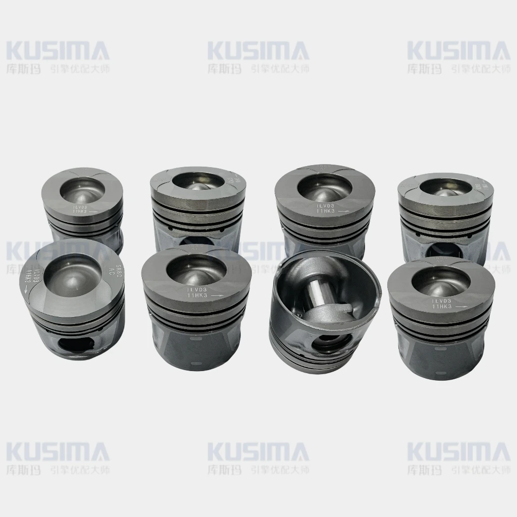 368DT Spare Parts 81MM Engine Cylinder Rings Piston Set Parts Assembly for Land Rover 3.6 Diesel TDV8 OE LR051507