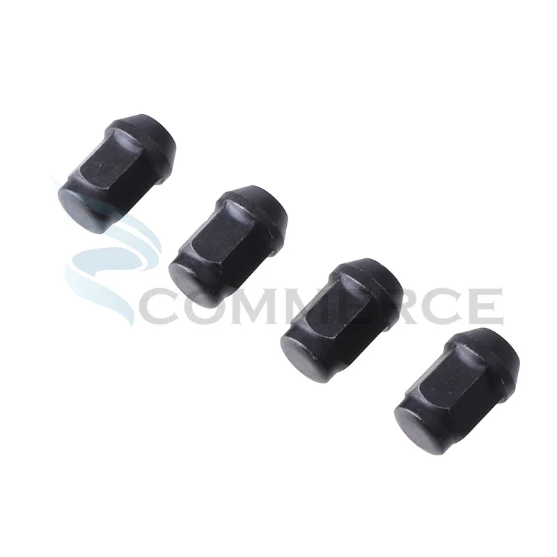 4 Pcs M12x1.5 Universal Lug Nut Wheel Hub Install Bolt Studs For Car ATV Go Kart UTV Buggy Quad Bike Alloy Aluminum Rim Wheel