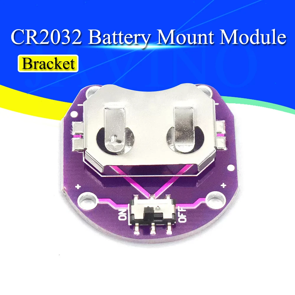 5Pcs LilyPad Coin Cell Battery Holder CR2032 Battery Mount Module for arduino DIY KIT