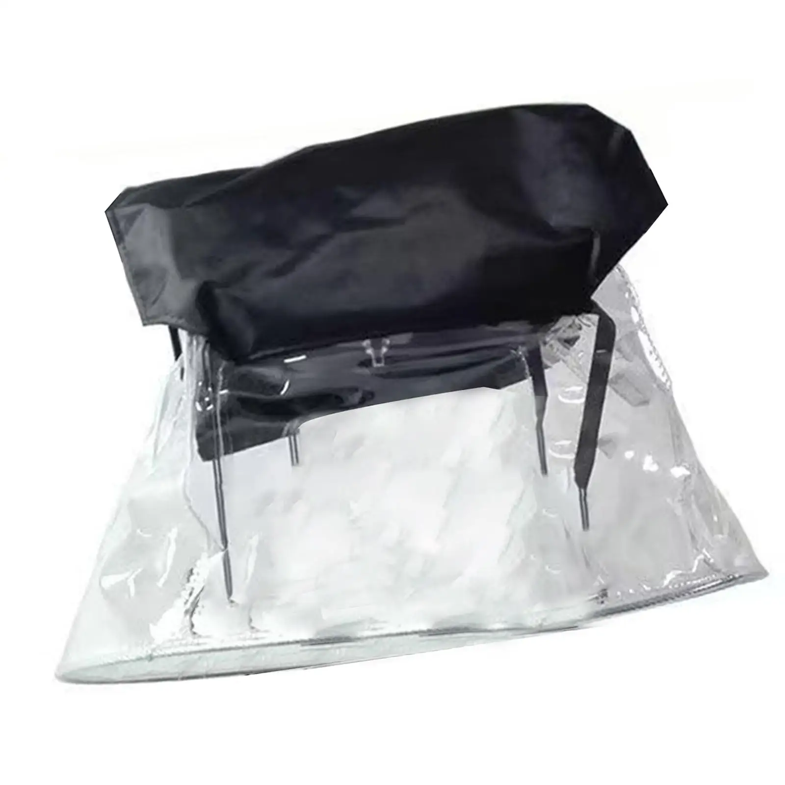 غطاء مطر خفيف متحرك مقاوم للغبار لدرع أضواء المسرح الشفاف #2