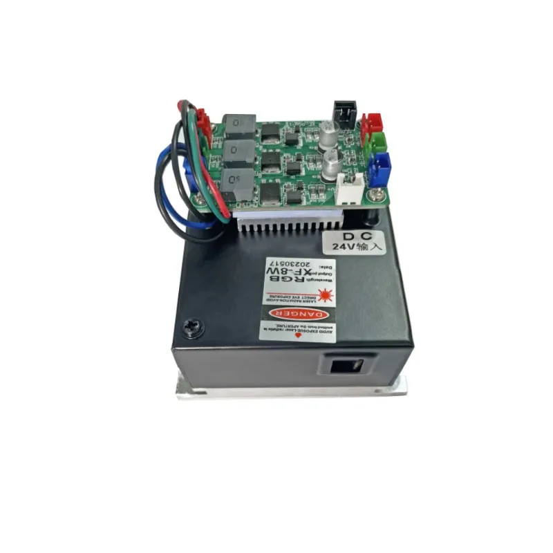 8W White Light RGB Full Color Laser Semiconductor Pumped Laser Accessories