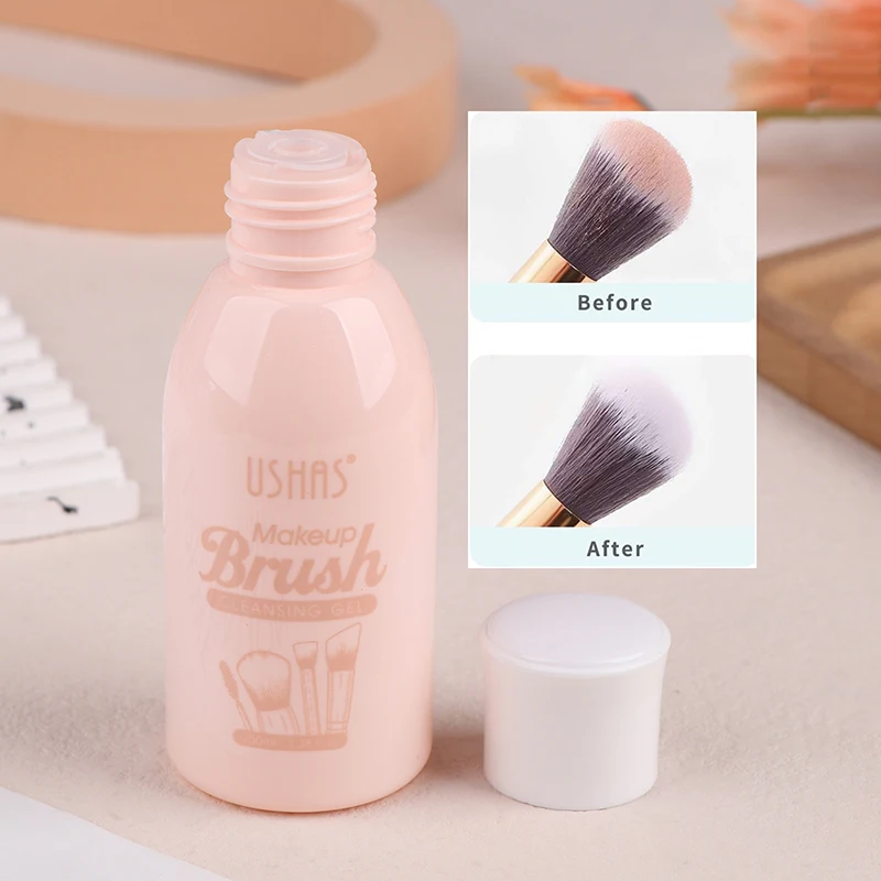 100ml Powder Puff Cleaner Makeup Brushes Sponges Cleaning Liquid Tools Cosmetic Cleanser Makeup Residues Washing Fluid