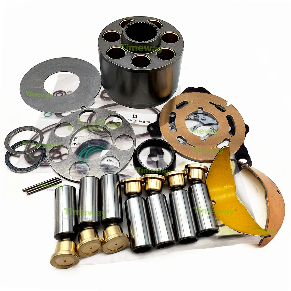 

Hydraulic Pump Repair Kits MPT046 MPV046 Pump Rotary Group Kits for MPV046C MPT046C Sauer Piston Pump Spare Parts MPV46 MPT46