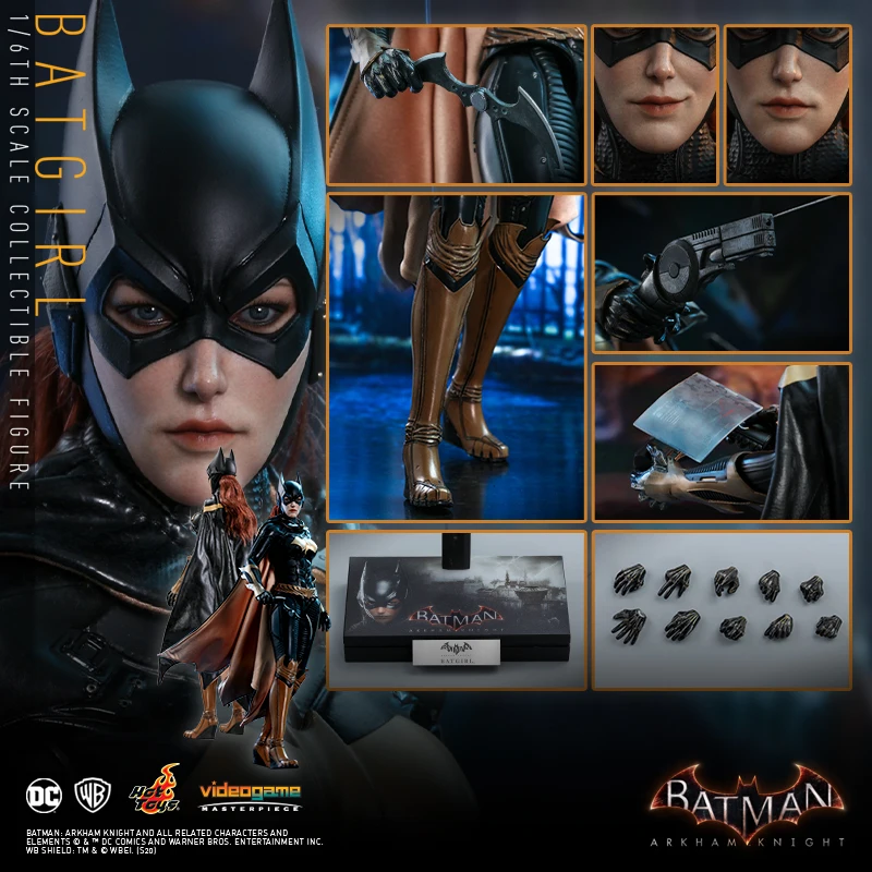 New 1:6 Vgm40 Batman: Arkham Knight  Batgirl Scale Action Figures Collectible Exquisite Craftsmanship Batman Excellent Xmas Gift