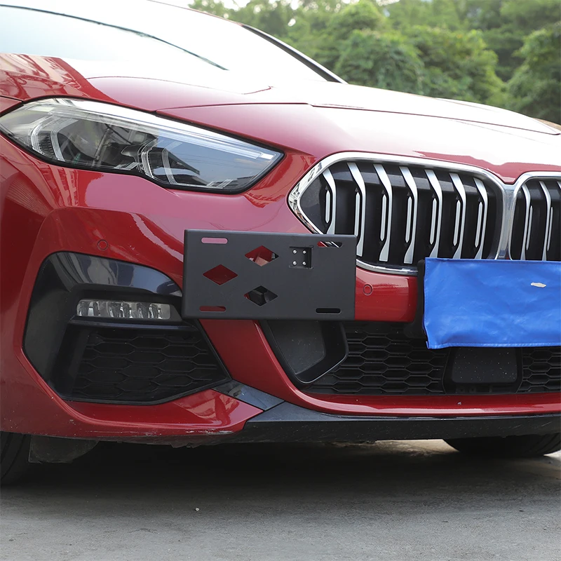 For 20+ BMW 2 Series (imported 4-door) front license plate side-mounted license plate frame car license plate frame accessories