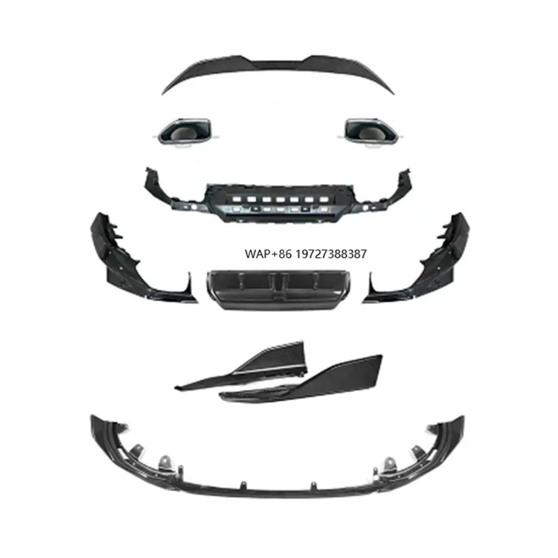 

240i Car MP Kits Plastic ABS Front Bumper Lip Splitter Rear Diffuser Spoiler 2 Series Coupe G42 Body Kit