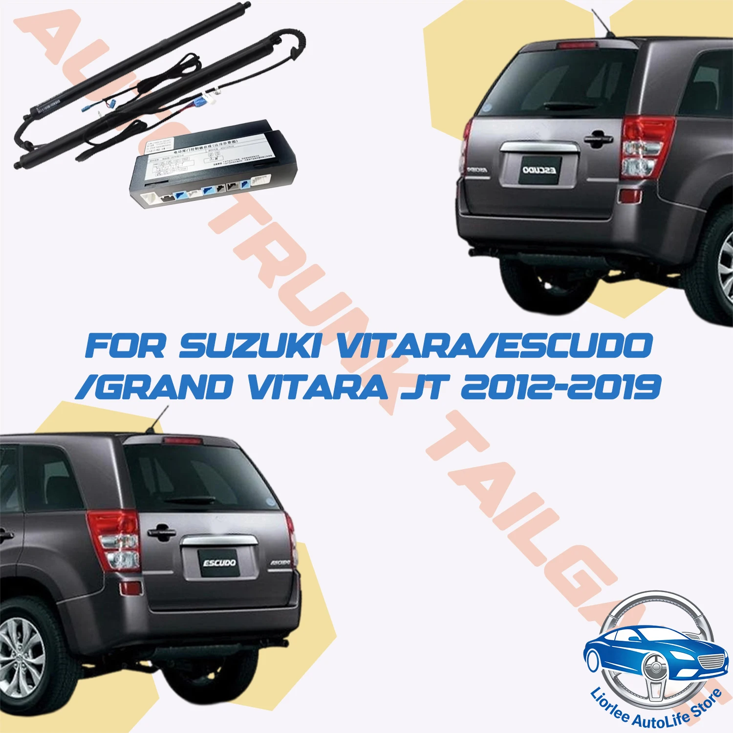 

For Suzuki Vitara/Escudo/Grand Vitara JT 2012-2019 Car Power Trunk Lift Electric Hatch Tail Gate Strut Auto Rear Door Actuator
