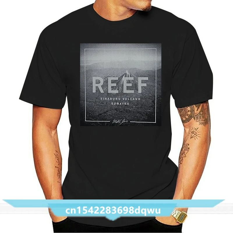 Reef Men's Photo T-Shirt Brand Style Short Sleeve Cheap Sale 100 % Cotton Tee Mens Print T Shirt 100% Cotton Tee