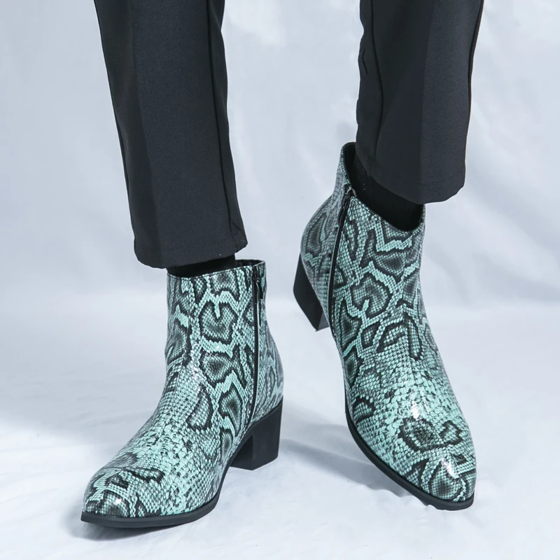 2025 خريف جديد عبر الحدود أحذية من الجلد للرجال عادية خطوة واحدة خطوة الأعمال البريطانية رسمية كبيرة الحجم مجموعة جلدية Sho #5