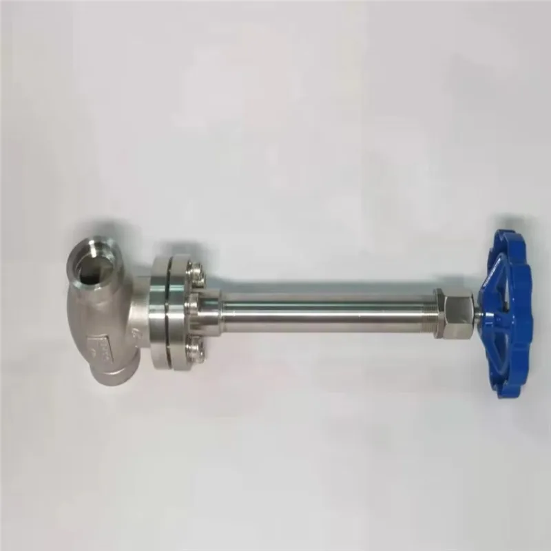 

Лидер продаж CL низкотемпературный шаровой клапан с длинным стержнем, латунь, нержавеющая сталь CF8, стиковая сварка, газовое управление, криогенный шаровой клапан