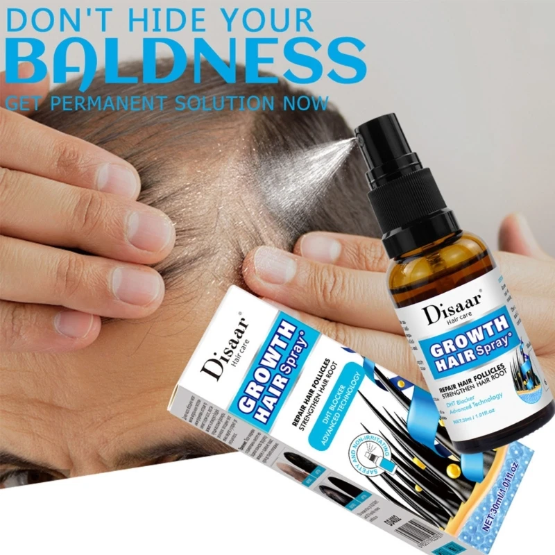 Traitement sérum d'huile croissance cheveux pour perte cheveux l'amincissement repousse des cheveux