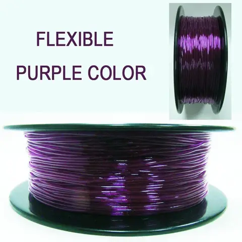 Flexible TPU 3D Printer Filament Model Airplane Soft  Printing Material 1.75mm Flex  Caneta Diferente  Modeling Shimano