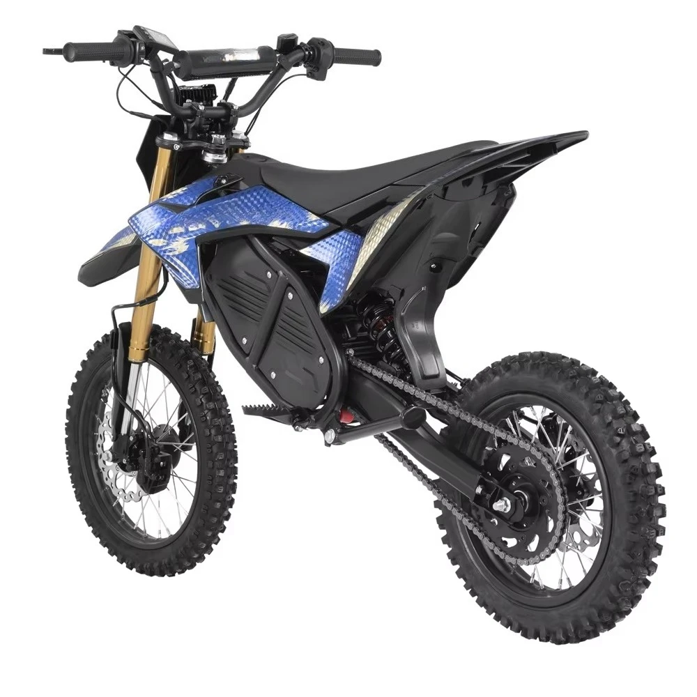 QQA Wholesale sales DX1 48V 1500W adult electric off-road motorcycle CE certification 40-60km/h
