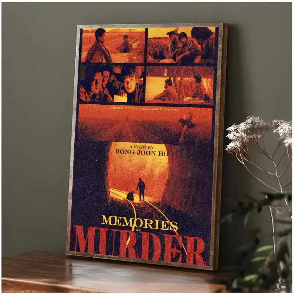 Crime Movie M-Memories of Murder Poster Modern Wall Art Bedroom Living Room Print Unframed